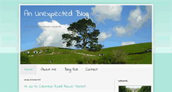 Desktop Screenshot of anunexpectedblog.com